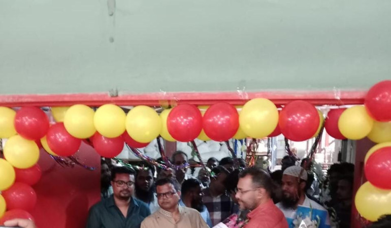 INAUGURATION OF SHAD FASHION'S DYEING UNIT